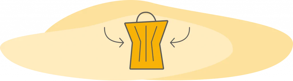 Waste bin illustration